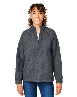 North End Ladies' Aura Sweater Fleece Quarter-Zip