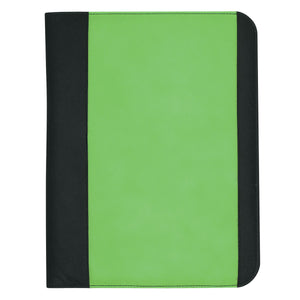 Non-Woven Large Padfolio - Lime