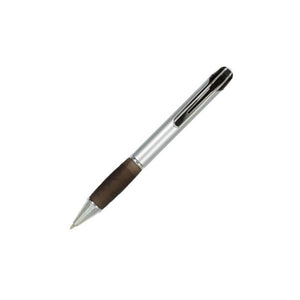 Toronado Plastic Twist-Action Promotional Pen - CM1030 - Silver with Smoke