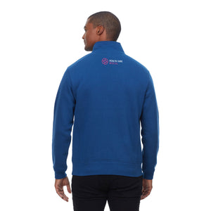 Unisex Ultimate Fleece Quarter-Zip Sweatshirt - Back