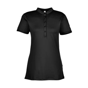 Ladies' Corporate Performance Polo 2.0 - Black/ White _001