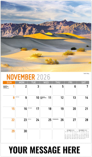 Scenes of California - 2026 Promotional Calendar