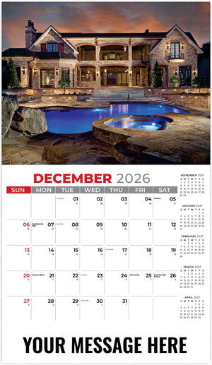 Homes - 2026 Promotional Calendar