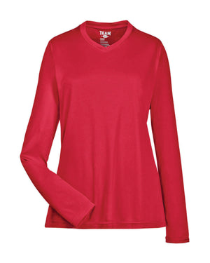 Team 365 Ladies' Zone Performance Long-Sleeve T-Shirt