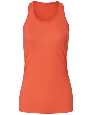 Bella + Canvas Ladies' Flowy Racerback Tank - Coral