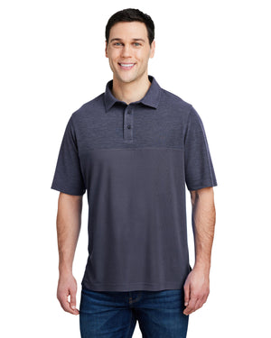 Core365 Men's Fusion ChromaSoft Colorblock Polo