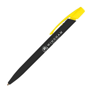 BIC® Media Clic™ Pen - Black With Yellow