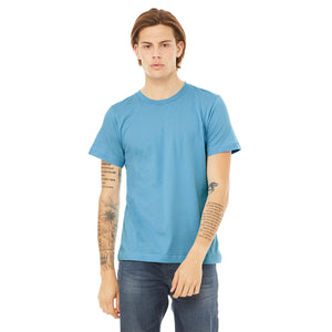 Bella + Canvas Unisex Jersey T-Shirt - Ocean Blue