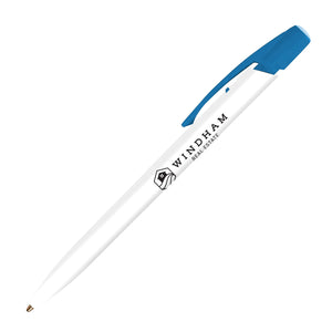 BIC® Media Clic™ Pen - White With Light Blue