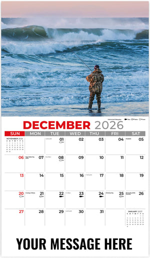 Fishing and Hunting - 2026 Promotional Calendar