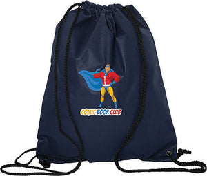 Small 90 d Drawstring Cinch Bag - CM4190 - Navy