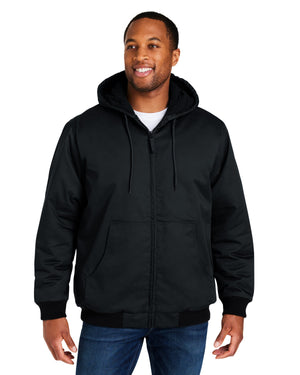 Harriton Men's Tall ClimaBloc® Heavyweight Hooded Full-Zip Jacket