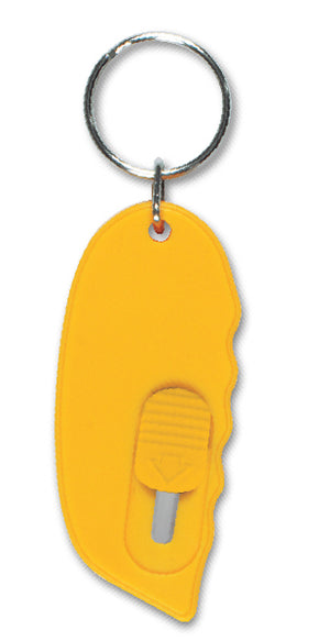 Utility Cutter Key Tag - CM2071 - Yellow