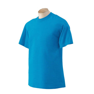 Adult Ultra Cotton® T-Shirt - Heather Sapphire