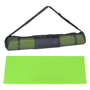 Yoga Mat and Carrying Case - Green