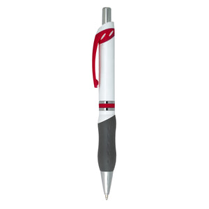 Campus Pen - White With Red