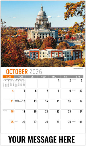 Scenes of New England - 2026 Promotional Calendar