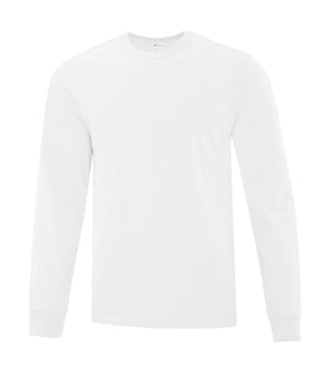 ATC Everyday Cotton Long Sleeve Tee - Color - CM1001 - White