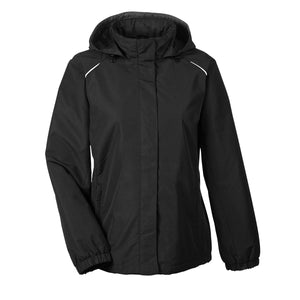 Core365 Fleece-Lined All Season Jacket - Women AC78224 (Black)