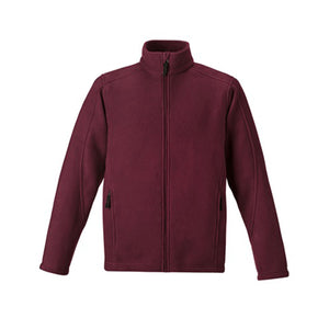 Core365 Fleece Jacket - Men AC88190 (BURGUNDY)