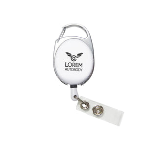 Badge Holder with 20" Retractable Cord