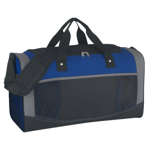 Quest Duffel Bag (Royal Blue With Black)