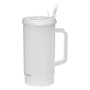 32 Oz. Medical Tumbler With Measurements - White Lid