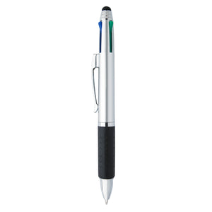 The Indicator 4 Color Stylus Pen - Matte Silver