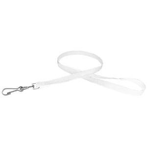 3/8" BEST Value Lanyard - White