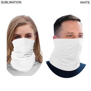 Lightweight Seamless Neck Gaiter - White