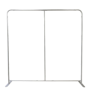 8'W x 8'H EuroFit Straight Wall Display Kit, with Full Color Graphics Double Sided