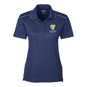 Core365 Origin Performance Pique Polo Reflective Piping - Women's AC78181R