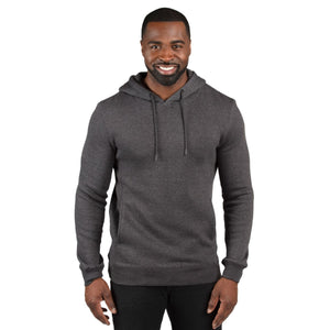 Threadfast Unisex Ultimate Fleece Pullover Hooded Sweatshirt - 320H - CHARCOAL HEATHER