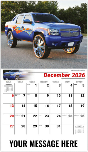 Pumped-Up Pickups - 2026 Promotional Calendar