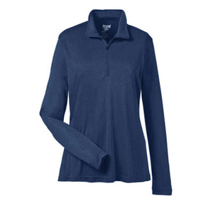 Ladies Team 365 Zone Performance Quarter-Zip - TT31W - Sport Dark Navy