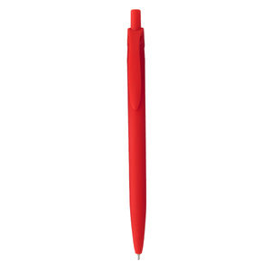 Sleek Write Rubberized Pen - Red