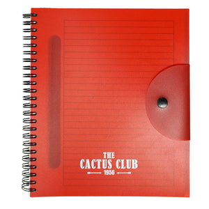 8" x 6" Spiral Notebook - CM1049 - Red