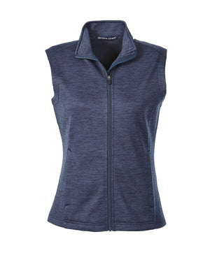 Devon & Jones Ladies' Newbury Mélange Fleece Vest