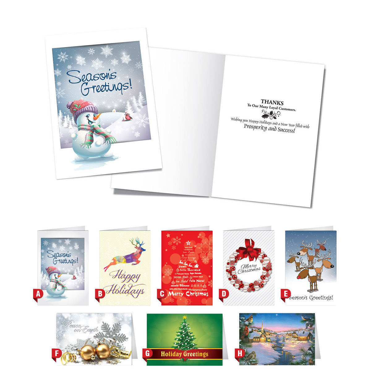 Holiday Cards - Thanks