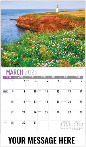 Atlantic Canada - 2026 Promotional Calendar