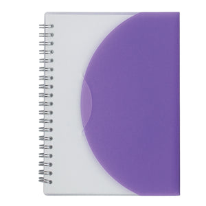 5" x 7" Spiral Notebook - Frost Purple