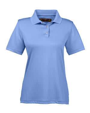 Harriton Ladies' Advantage Snag Protection Plus IL Snap Placket Polo