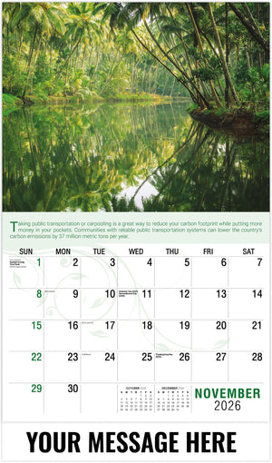 Go Green - 2026 Promotional Calendar