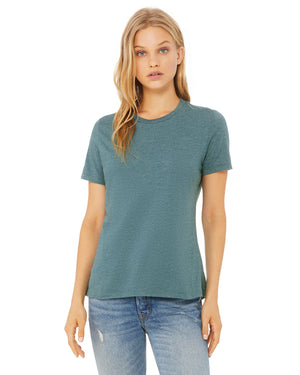 Bella + Canvas Ladies' Relaxed Heather CVC Short-Sleeve T-Shirt