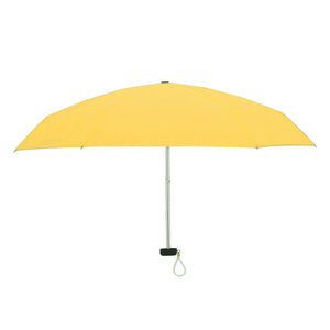 37" Arc Telescopic Folding Travel Umbrella With Eva Case - Yellow