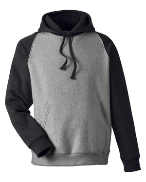 Team 365 Unisex Zone HydroSport™ Heavyweight Colorblock Hooded Sweatshirt