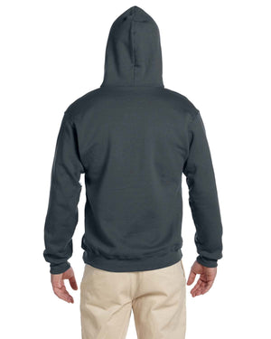 Adult Super Sweats® NuBlend® Fleece Pullover Hooded Sweatshirt - Back