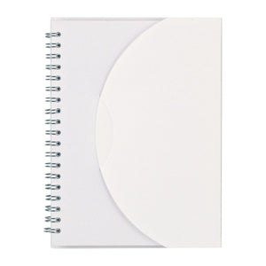 5" x 7" Spiral Notebook - White