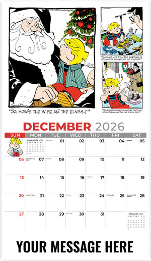 Dennis The Menace - 2026 Promotional Calendar