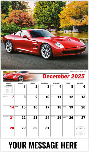 Exotic Cars - 2026 Promotional Calendar